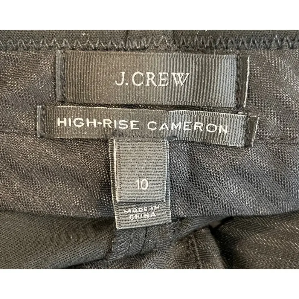 NEW J.Crew Cameron Seasonless Stretch Pants Size 10